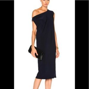 Norma Kamala drop shoulder jersey dress